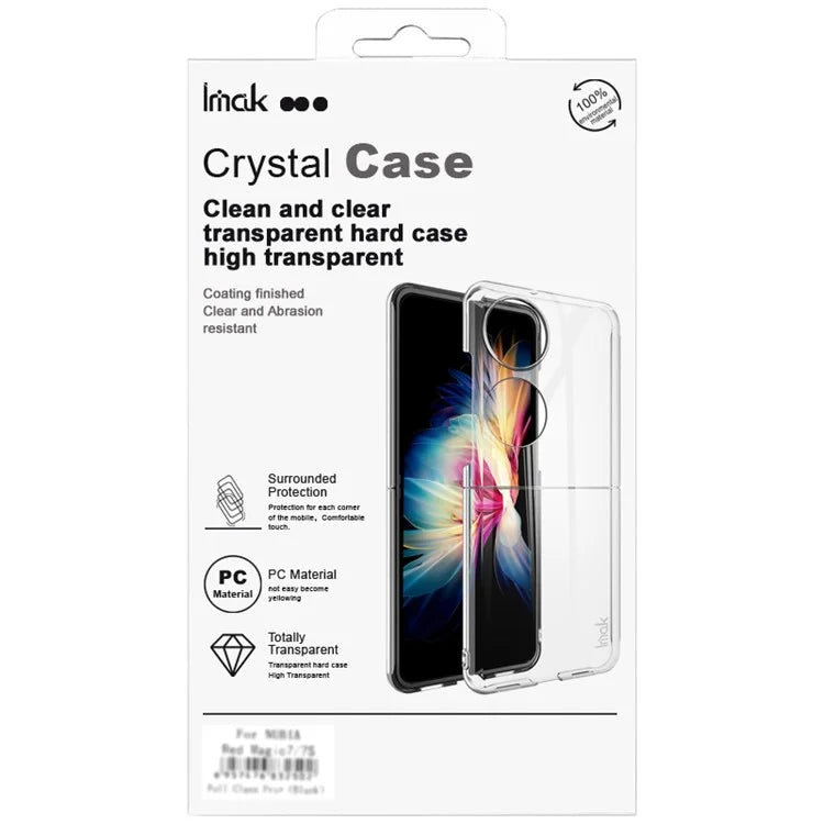 IMAK Crystal Case II Pro for Samsung Galaxy A35 5G Case Clear Hard PC Bump Proof Phone Cover