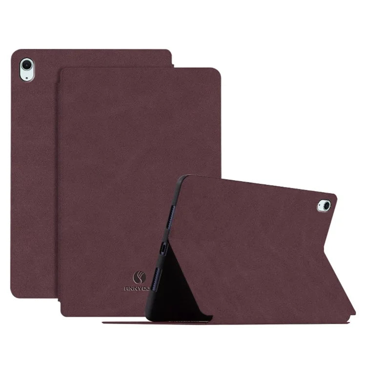 ANNYOJO For iPad Air 11 (2024) / iPad Air (2022) / (2020) Case Stand PU Leather Tablet Cover