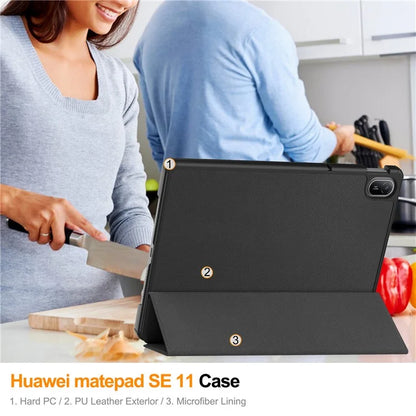 For Huawei MatePad SE 11 Stand Case Shockproof Leather Tablet Cover