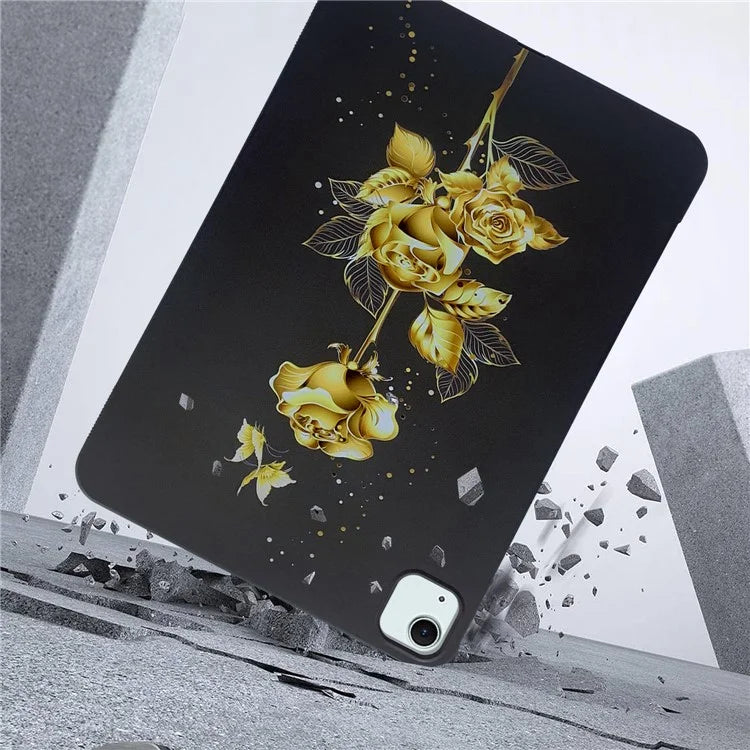 For iPad Air 11 (2024) TPU Case Pattern Printing Slim Tablet Protective Cover