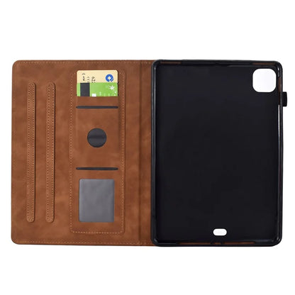 For iPad Air 11 (2024) / Air (2022) / (2020) / iPad Pro 11 (2022) / (2021) / (2020) / (2018) Case Leather Card Slots Tablet Cover