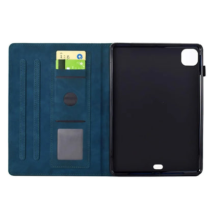 For iPad Air 11 (2024) / Air (2022) / (2020) / iPad Pro 11 (2022) / (2021) / (2020) / (2018) Case Leather Card Slots Tablet Cover