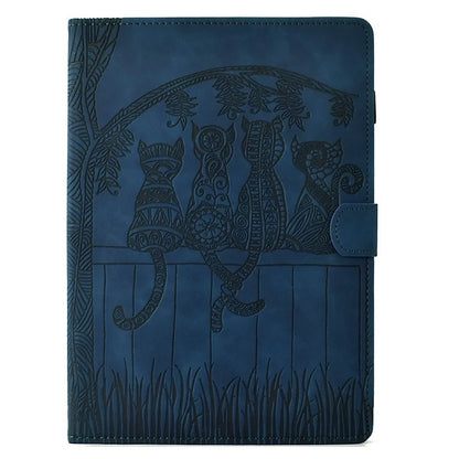 For iPad Air 11 (2024) / Air (2022) / (2020) / iPad Pro 11 (2022) / (2021) / (2020) / (2018) Case Leather Card Slots Tablet Cover