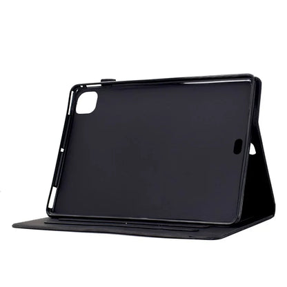 For iPad Air 11 (2024) / Air (2022) / (2020) / iPad Pro 11 (2022) / (2021) / (2020) / (2018) Case Leather Card Slots Tablet Cover