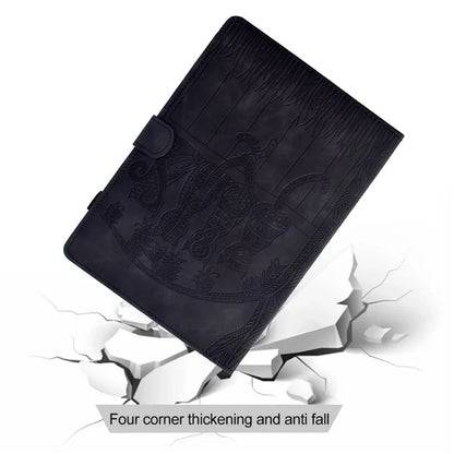 For iPad Air 11 (2024) / Air (2022) / (2020) / iPad Pro 11 (2022) / (2021) / (2020) / (2018) Case Leather Card Slots Tablet Cover