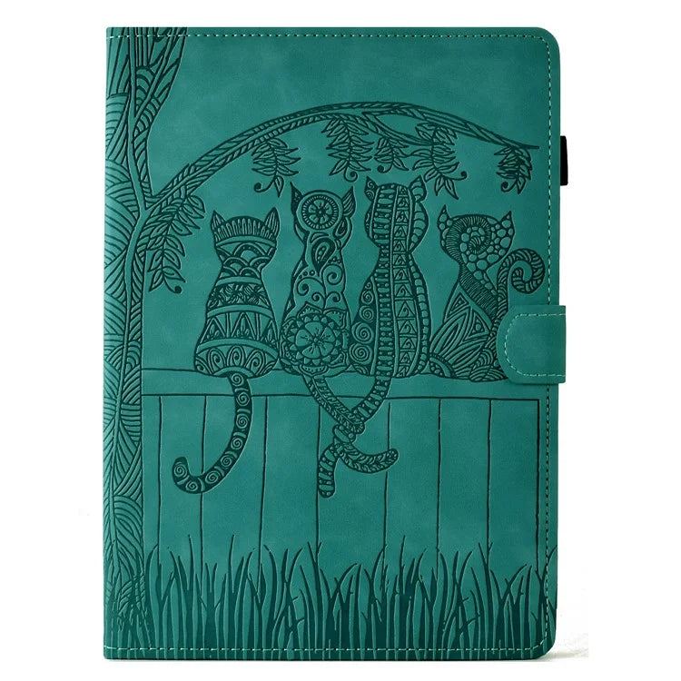 For iPad Air 11 (2024) / Air (2022) / (2020) / iPad Pro 11 (2022) / (2021) / (2020) / (2018) Case Leather Card Slots Tablet Cover