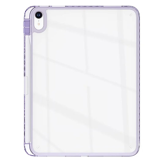 For iPad Air 11 (2024) Case Clear TPU Tablet Protective Cover with Pen Slot