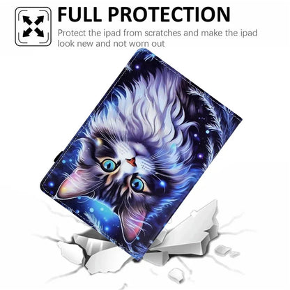 Tablet Case for iPad Air 11 (2024) / iPad Pro 11 (2022) / (2020) / iPad Air (2022) / (2020) Pattern Printing Cover Card Holder