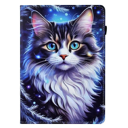 Tablet Case for iPad Air 11 (2024) / iPad Pro 11 (2022) / (2020) / iPad Air (2022) / (2020) Pattern Printing Cover Card Holder