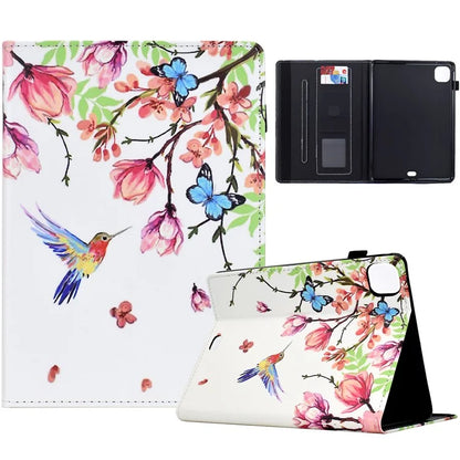 Tablet Case for iPad Air 11 (2024) / iPad Pro 11 (2022) / (2020) / iPad Air (2022) / (2020) Pattern Printing Cover Card Holder