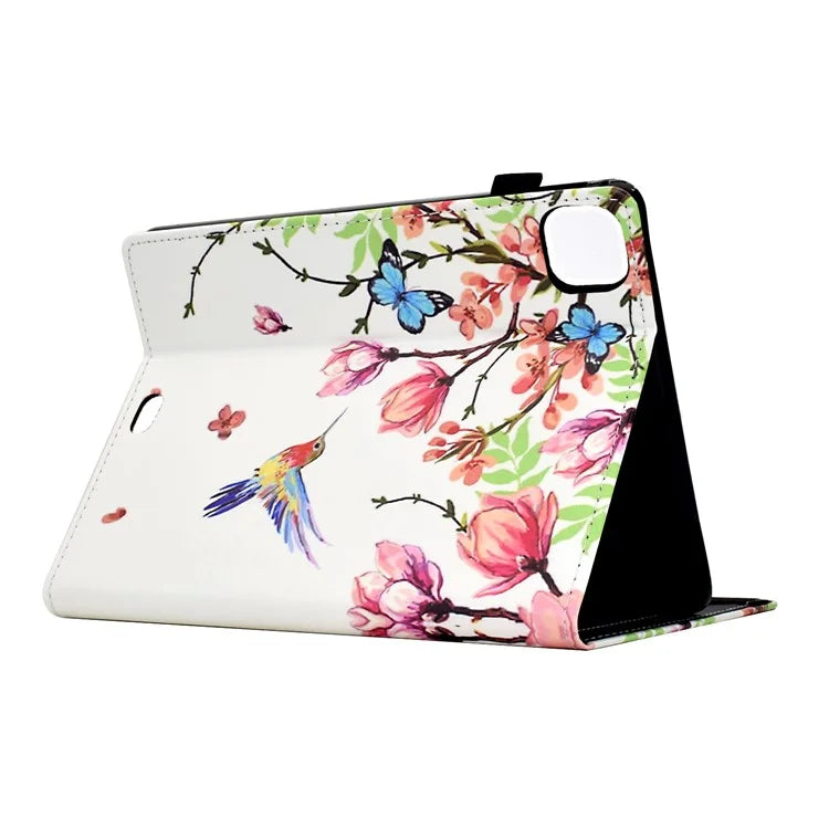 Tablet Case for iPad Air 11 (2024) / iPad Pro 11 (2022) / (2020) / iPad Air (2022) / (2020) Pattern Printing Cover Card Holder