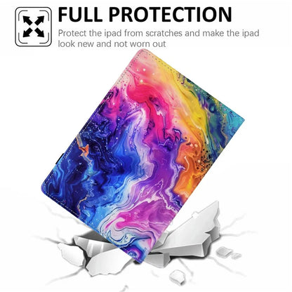 Tablet Case for iPad Air 11 (2024) / iPad Pro 11 (2022) / (2020) / iPad Air (2022) / (2020) Pattern Printing Cover Card Holder