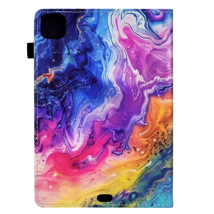 Tablet Case for iPad Air 11 (2024) / iPad Pro 11 (2022) / (2020) / iPad Air (2022) / (2020) Pattern Printing Cover Card Holder