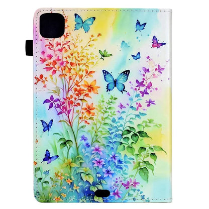 Tablet Case for iPad Air 11 (2024) / iPad Pro 11 (2022) / (2020) / iPad Air (2022) / (2020) Pattern Printing Cover Card Holder