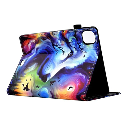 Tablet Case for iPad Air 11 (2024) / iPad Pro 11 (2022) / (2020) / iPad Air (2022) / (2020) Pattern Printing Cover Card Holder