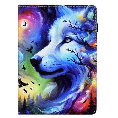 Tablet Case for iPad Air 11 (2024) / iPad Pro 11 (2022) / (2020) / iPad Air (2022) / (2020) Pattern Printing Cover Card Holder