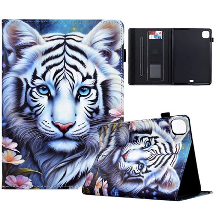 Tablet Case for iPad Air 11 (2024) / iPad Pro 11 (2022) / (2020) / iPad Air (2022) / (2020) Pattern Printing Cover Card Holder