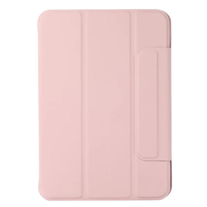 For iPad Air 11 (2024) Case Magnetic Clasp Stand Protective PU Leather Smart Cover