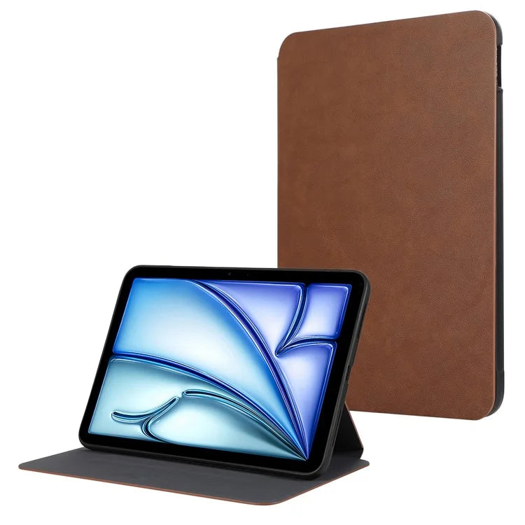 For iPad Air 11 (2024) Case Stand PU Leather Tablet Protective Cover