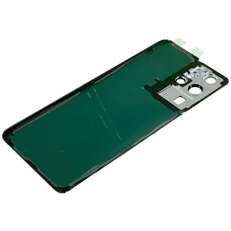 For Samsung Galaxy S21 Ultra 5G Housing Battery Door Back Cover with Camera Ring Cover (without Logo)