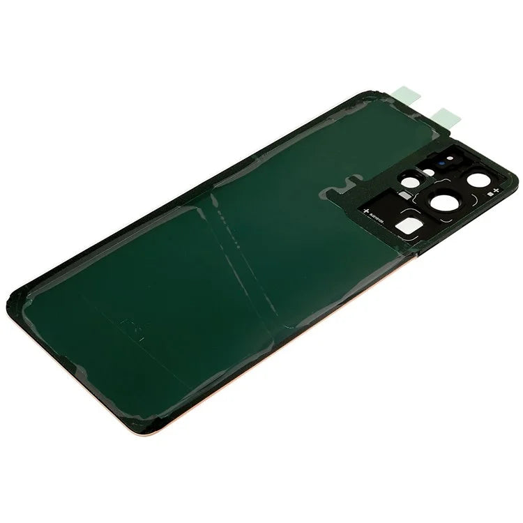 For Samsung Galaxy S21 Ultra 5G Housing Battery Door Back Cover with Camera Ring Cover (without Logo)