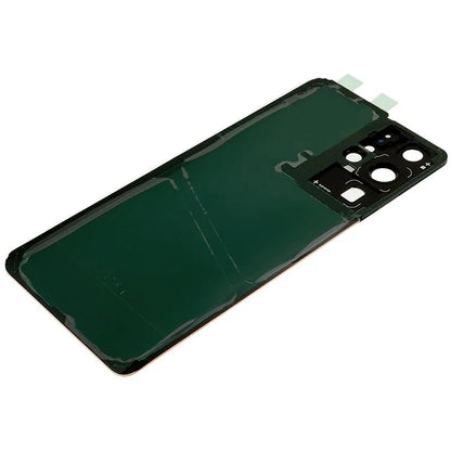 For Samsung Galaxy S21 Ultra 5G Housing Battery Door Back Cover with Camera Ring Cover (without Logo)