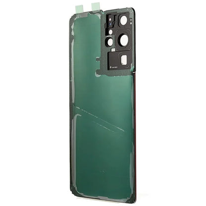 For Samsung Galaxy S21 Ultra 5G Housing Battery Door Back Cover with Camera Ring Cover (without Logo)