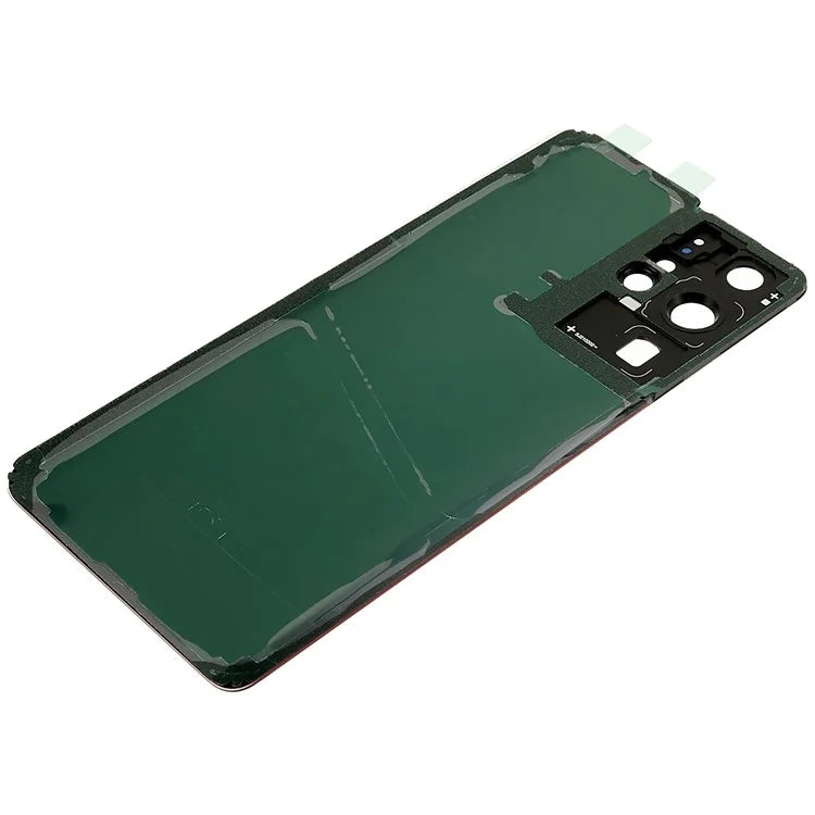 For Samsung Galaxy S21 Ultra 5G Housing Battery Door Back Cover with Camera Ring Cover (without Logo)