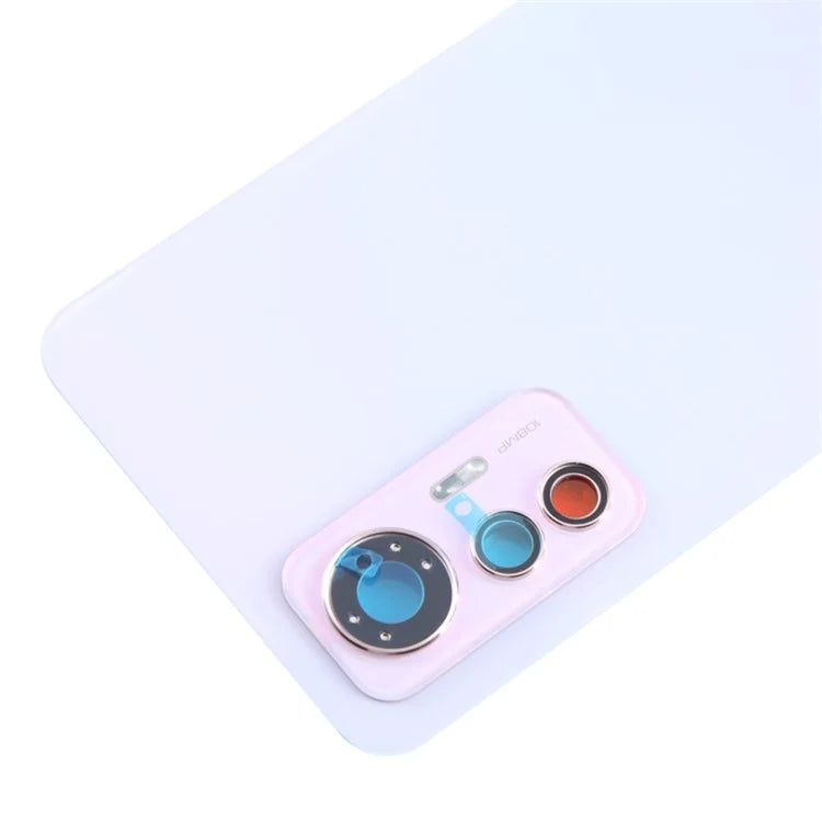 For Xiaomi 12 Lite 5G OEM Battery Housing Back Cover with Camera Ring Lens Cover Replacement