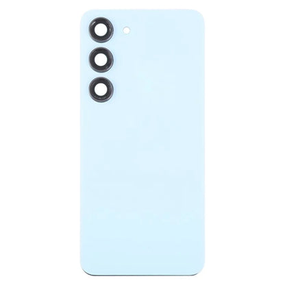 For Samsung Galaxy S23 S911 Battery Housing with Adhesive Sticker + Camera Lens Cover (without Logo)