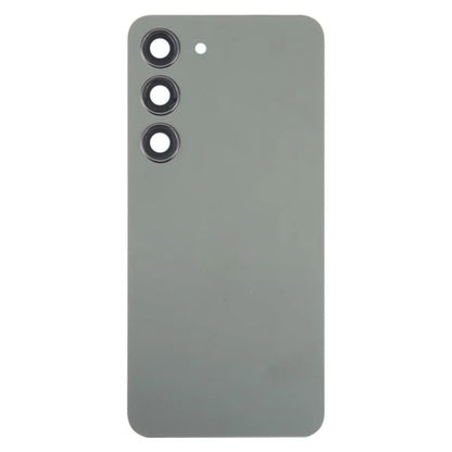 For Samsung Galaxy S23 S911 Battery Housing with Adhesive Sticker + Camera Lens Cover (without Logo)