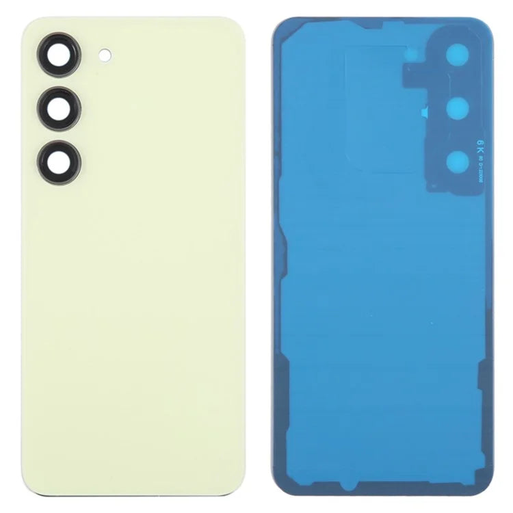 For Samsung Galaxy S23 S911 Battery Housing with Adhesive Sticker + Camera Lens Cover (without Logo)