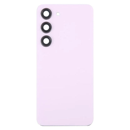 For Samsung Galaxy S23 S911 Battery Housing with Adhesive Sticker + Camera Lens Cover (without Logo)