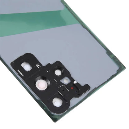 For Samsung Galaxy S23 Ultra S918 Phone Battery Housing with Adhesive Sticker + Camera Lens Cover (without Logo)