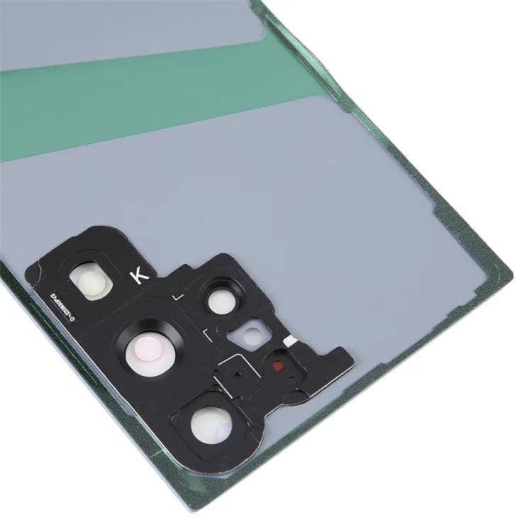 For Samsung Galaxy S23 Ultra S918 Phone Battery Housing with Adhesive Sticker + Camera Lens Cover (without Logo)