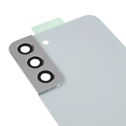 For Samsung Galaxy S22+ 5G S906 Battery Housing with Adhesive Sticker + Camera Lens Cover (without Logo)