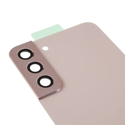 For Samsung Galaxy S22+ 5G S906 Battery Housing with Adhesive Sticker + Camera Lens Cover (without Logo)