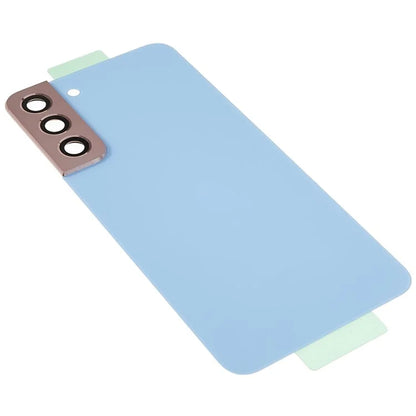 For Samsung Galaxy S22+ 5G S906 Battery Housing with Adhesive Sticker + Camera Lens Cover (without Logo)