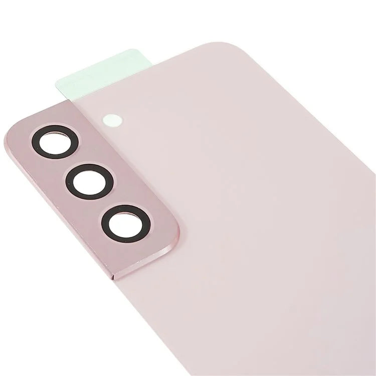 For Samsung Galaxy S22 5G S901 Battery Housing with Adhesive Sticker + Lens Cover Spare Part (without Logo)