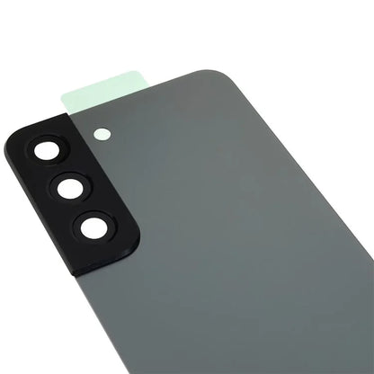 For Samsung Galaxy S22 5G S901 Battery Housing with Adhesive Sticker + Lens Cover Spare Part (without Logo)