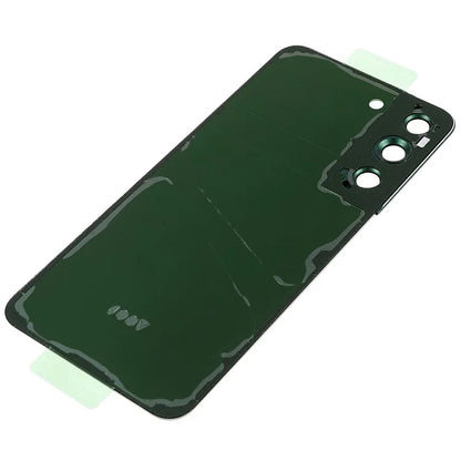 For Samsung Galaxy S22 5G S901 Battery Housing with Adhesive Sticker + Lens Cover Spare Part (without Logo)