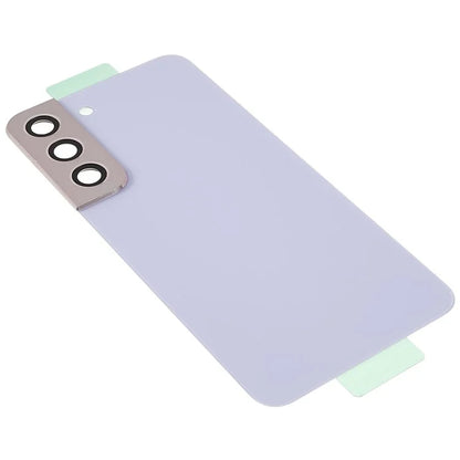 For Samsung Galaxy S22 5G S901 Battery Housing with Adhesive Sticker + Lens Cover Spare Part (without Logo)