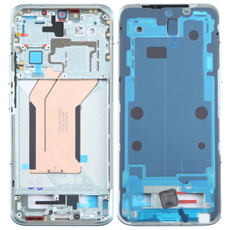 For Xiaomi 14 Phone Middle Plate Frame Repair Part (A-Side) (without Logo)