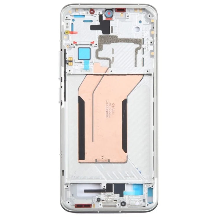 For Xiaomi 14 Phone Middle Plate Frame Repair Part (A-Side) (without Logo)