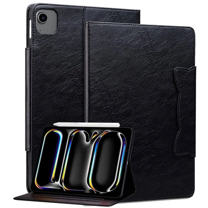 For iPad Air 11 (2024) / iPad Air (2022) (2020) / iPad Pro 11 (2022) / (2020) / (2018) Case PU Leather Tablet Cover Magnetic Clasp