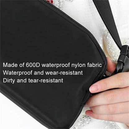 600D Nylon Waterproof Chest Bag Outdoor Sports Running Mobile Phone Storage Bag