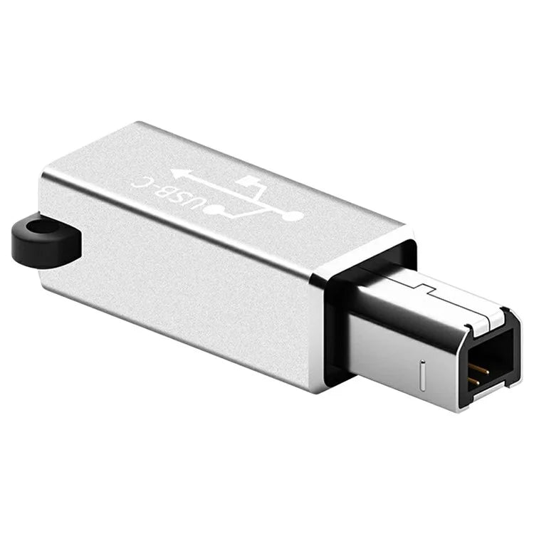 ADS-618 USB-C Female to Printer Male Adapter for Electric Piano, Printer, Scanner