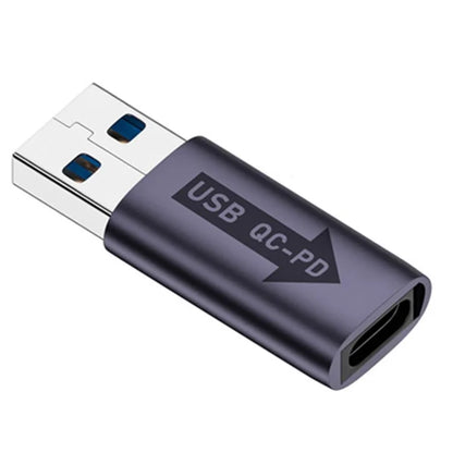 AM / CF-OC-PD USB-A QC3.1 to Type-C PD Converter Adapter with 10Gbps Data Transfer