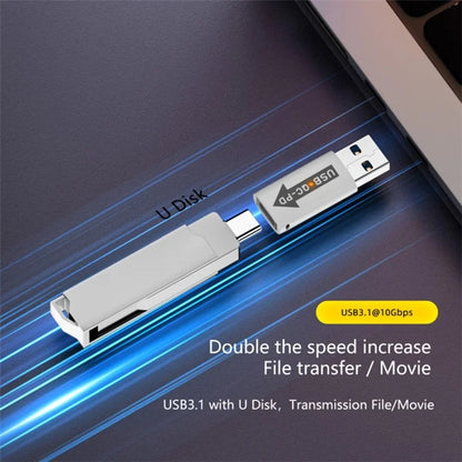 AM / CF-OC-PD USB-A QC3.1 to Type-C PD Converter Adapter with 10Gbps Data Transfer