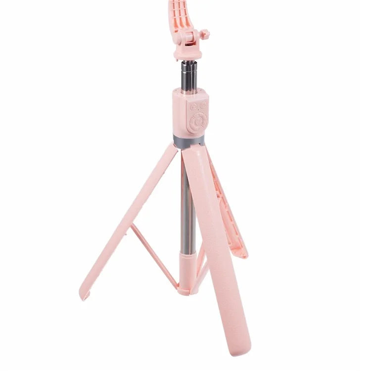 Z16S Tripod Stand Phone Clip Fill Light Design 175CM Selfie Stick with Bluetooth Remote Shutter